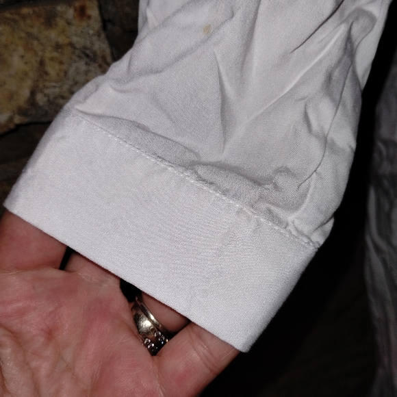 Milk and Roses white Tamara dress, v neck 3/4 sleeves size xs nes - Picture 2 of 8